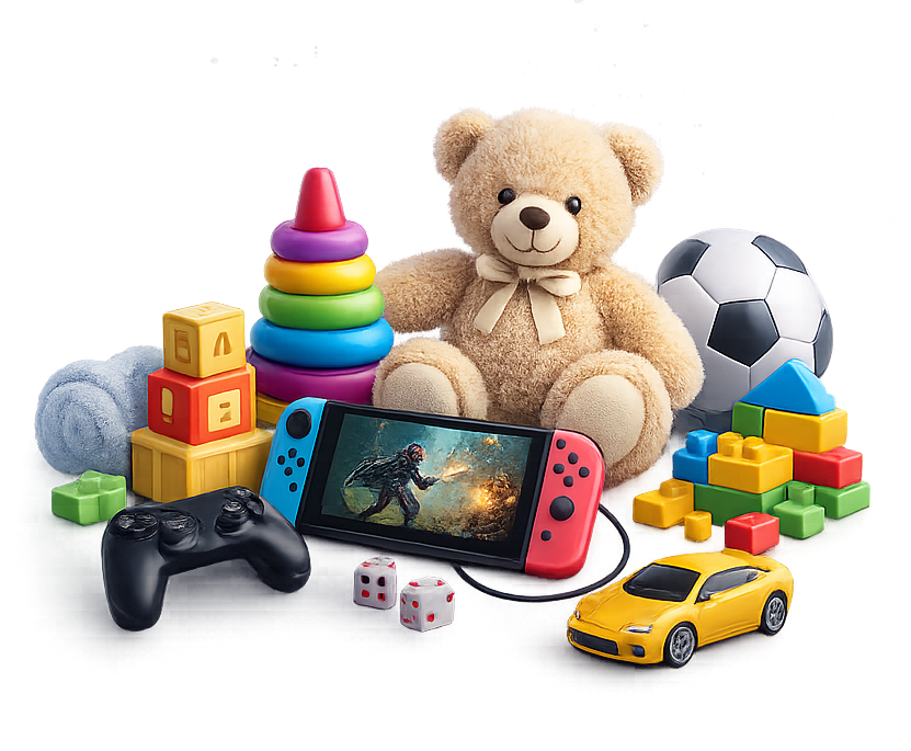 Fun toys games and entertainment products for kids and families