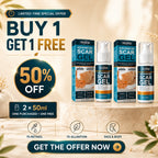 Advanced Scar Gel™ | Visible Scar & Mark Care for Smoother-Looking Skin | Pack of 2
