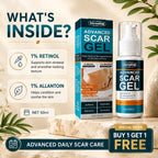 Advanced Scar Gel™ | Visible Scar & Mark Care for Smoother-Looking Skin | Pack of 2