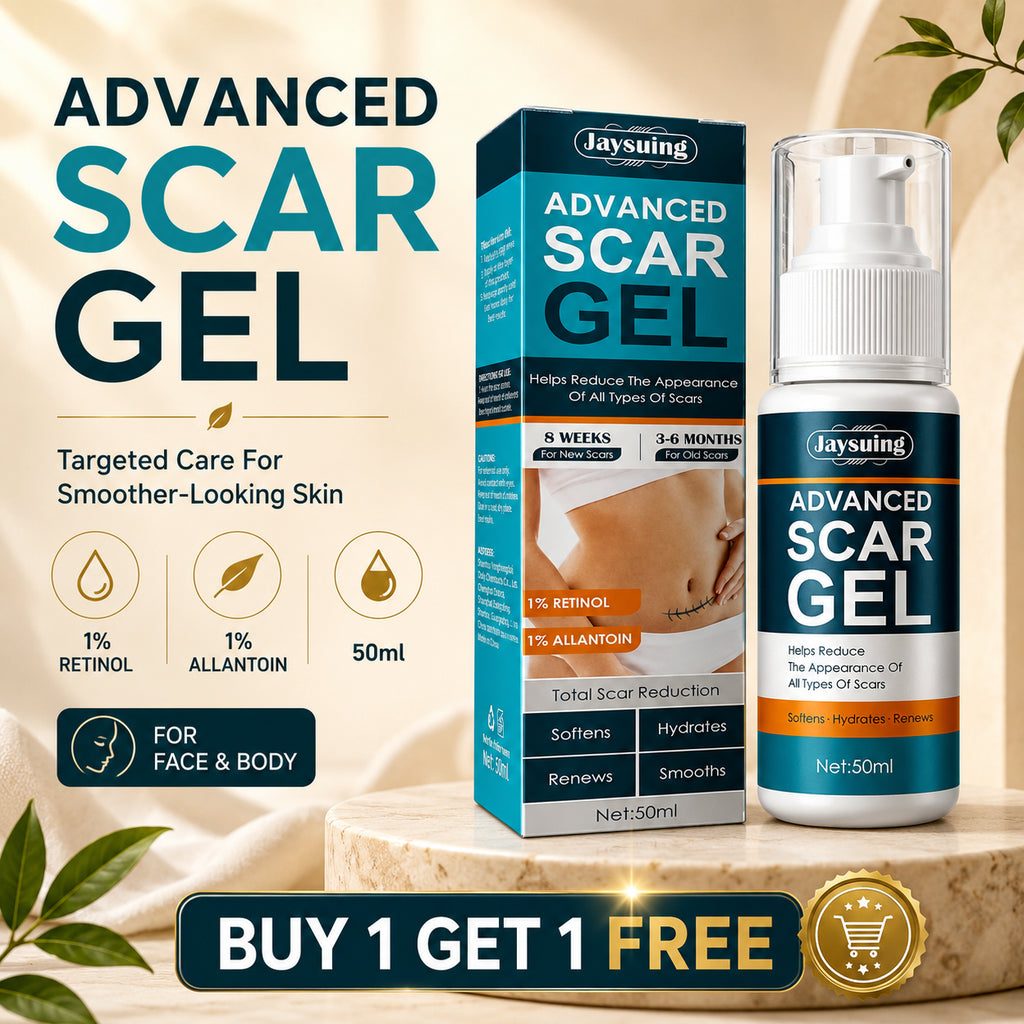 Advanced Scar Gel™ | Visible Scar & Mark Care for Smoother-Looking Skin | Pack of 2