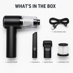 3-in-1 Portable Vacuum Cleaner | Cordless Car & Home Cleaning