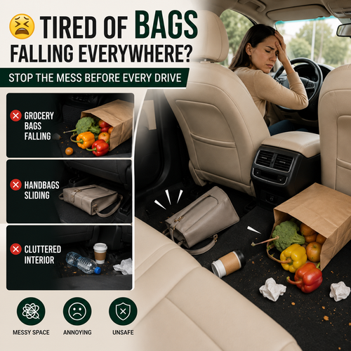 SmartSeat Organizer Hook™ | Turn Car Chaos Into Organized Space