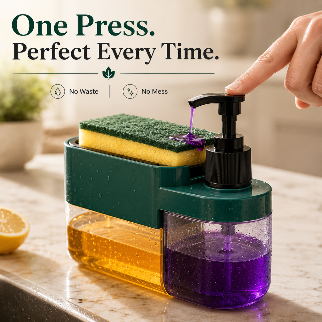 CleanFlow™ Pro | 3-in-1 Sink Organizer