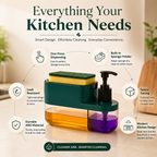 CleanFlow™ Pro | 3-in-1 Sink Organizer