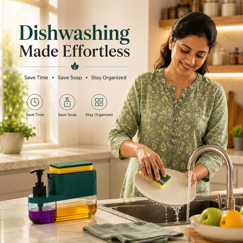 CleanFlow™ Pro | 3-in-1 Sink Organizer