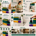 CleanFlow™ Pro | 3-in-1 Sink Organizer