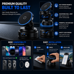 360° Vacuum Magnetic Car Phone Holder