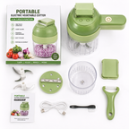 QuickChop™ Electric Vegetable Cutter Set – Smart Kitchen Prep Tool