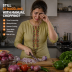 QuickChop™ Electric Vegetable Cutter Set – Smart Kitchen Prep Tool