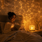 Rotating Water Ripple Aura Lamp | Luxury Ambient Night Light